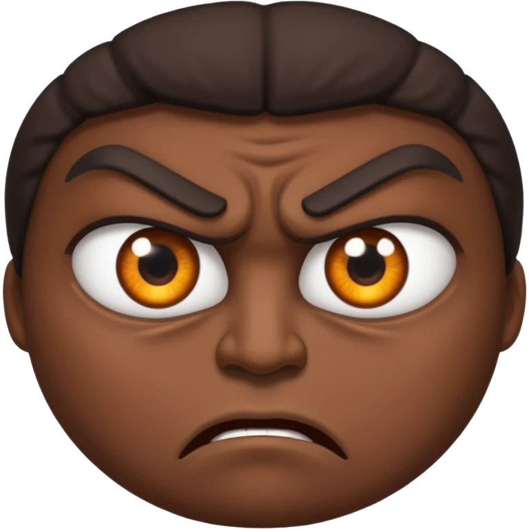 Angry Only single eye WITHOUT face emoji