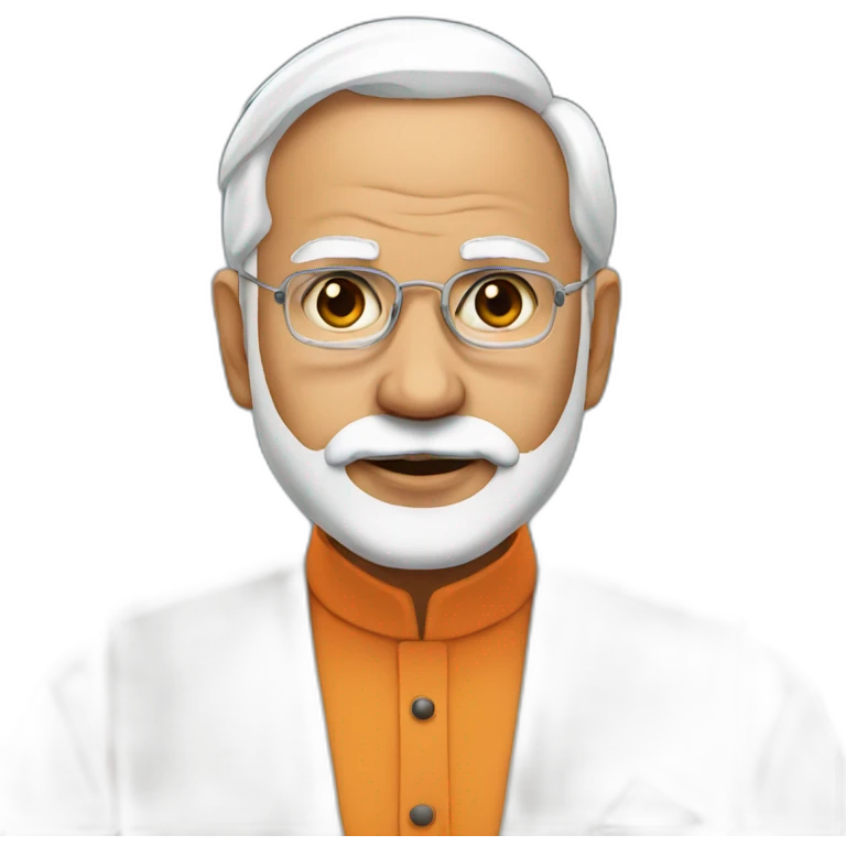 Modi face emoji