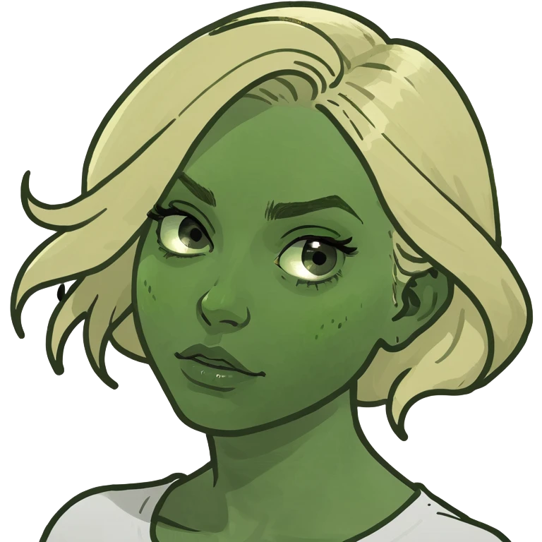 Blonde girl rolling her eyes emoji