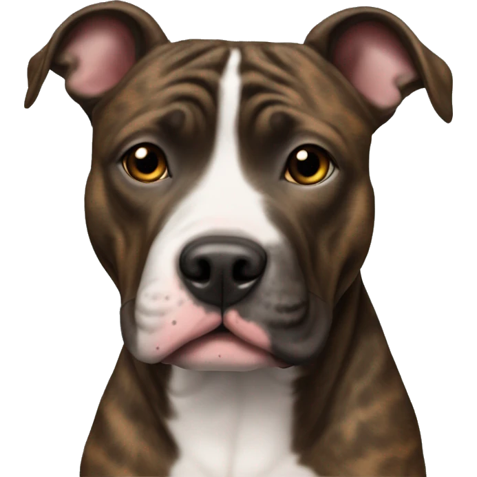 Brindle, Pitbull emoji