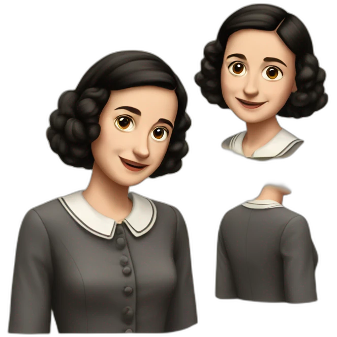 Anne Frank emoji