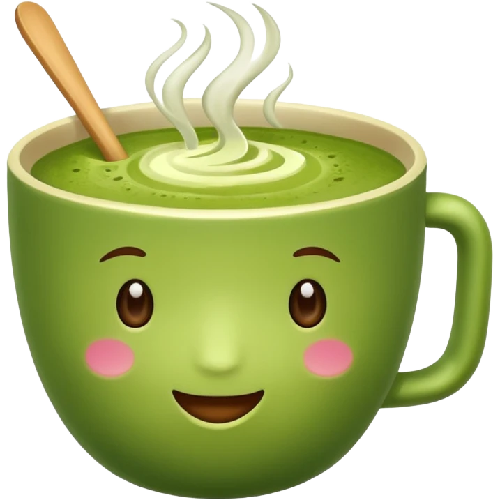 Matcha cup emoji