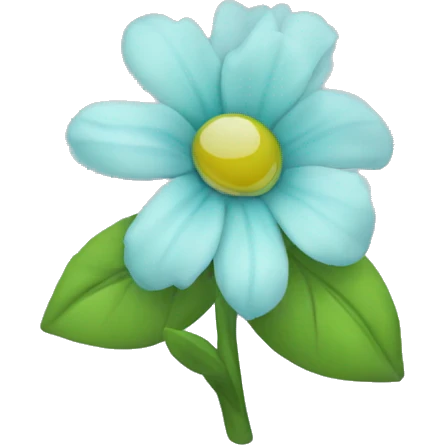 Glass flower emoji