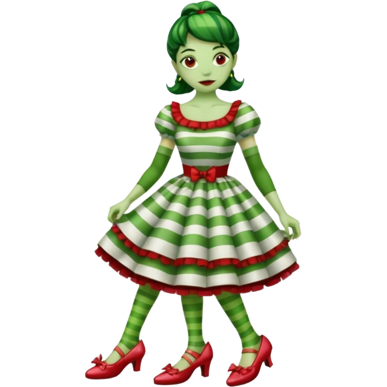 Wicked Witch of the East from the Wizard of Oz emoji