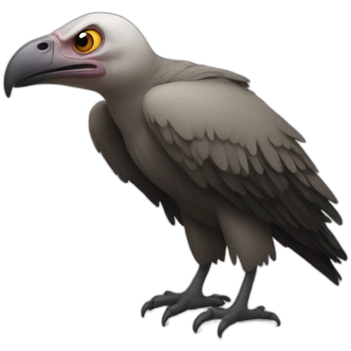 human vulture emoji