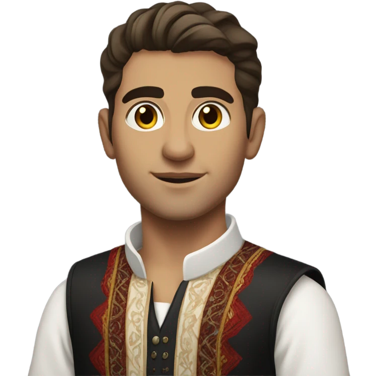 Albanian guy emoji