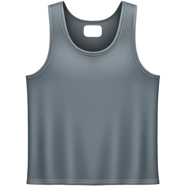 Tank Top in Slate Gray, width and height of tank top must be equal emoji