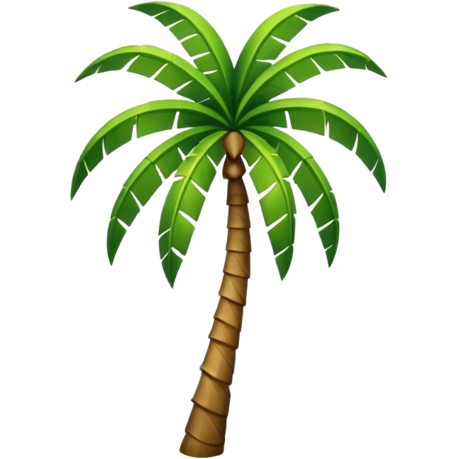 palm and sea emoji