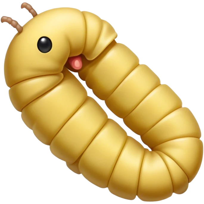 single feeding maggot emoji