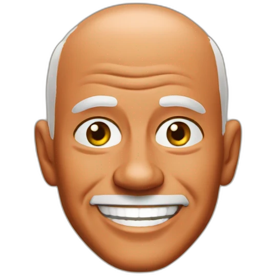 uncle ben african with baldness rice brand emoji