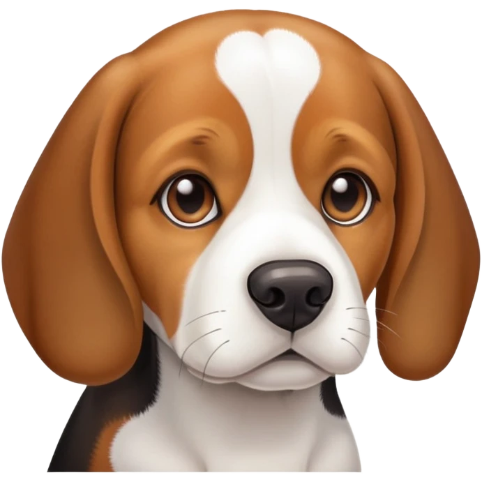 a beagle dog emoji