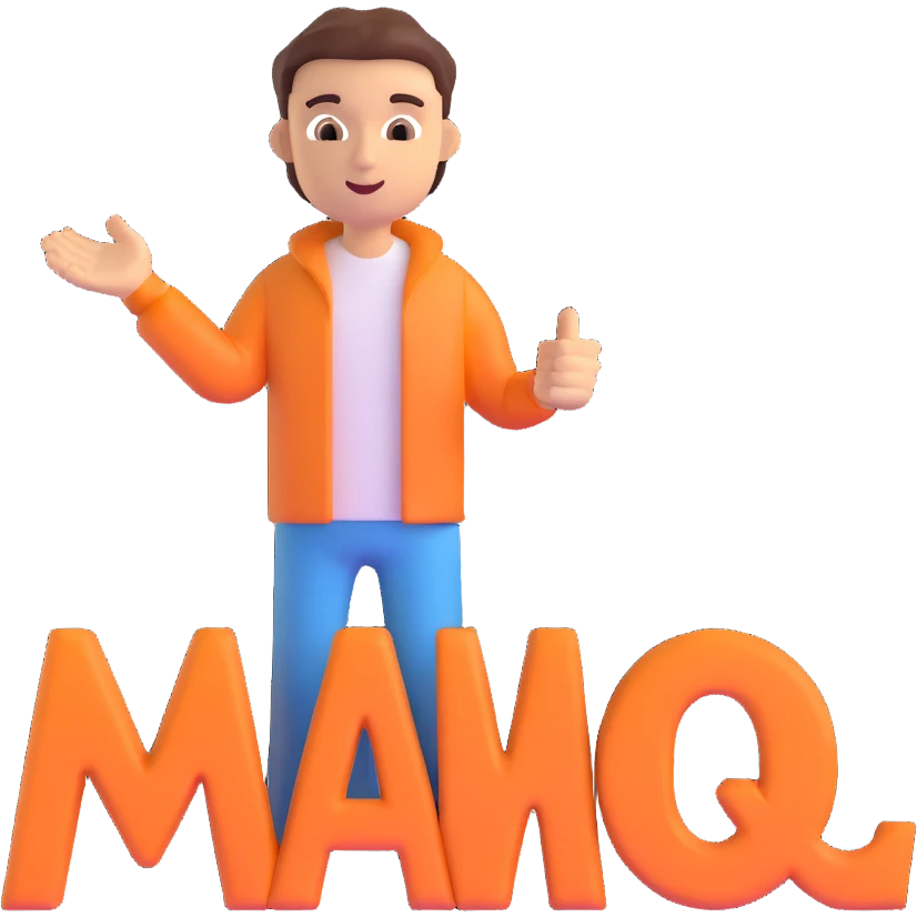 a guy with MAHNOOR written in the background emoji