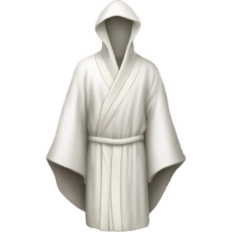 White robe emoji