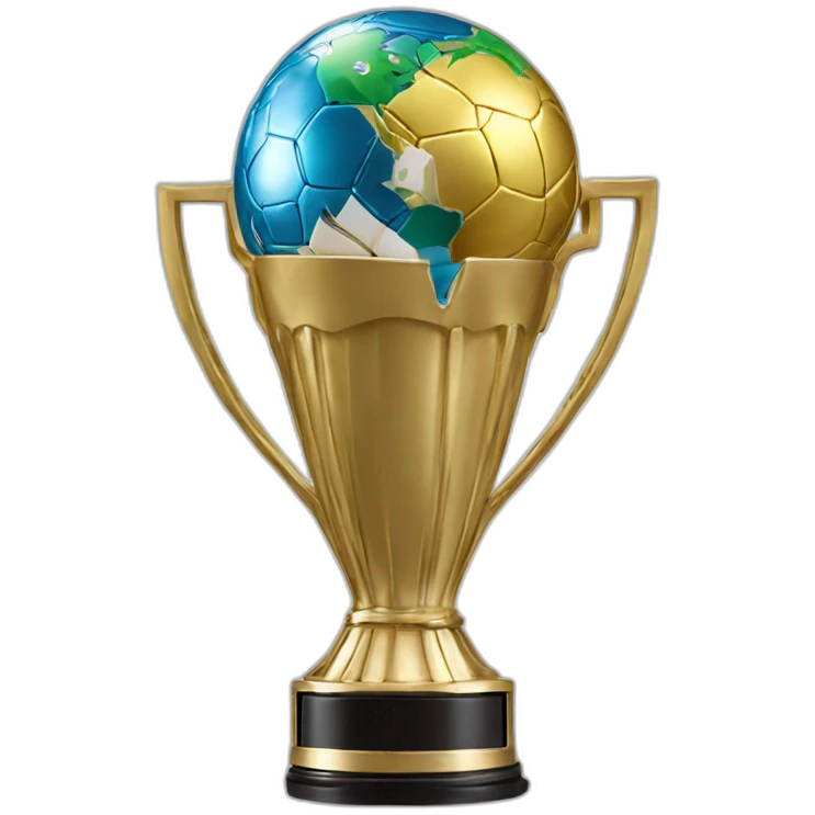 trofeu da copa do mundo emoji
