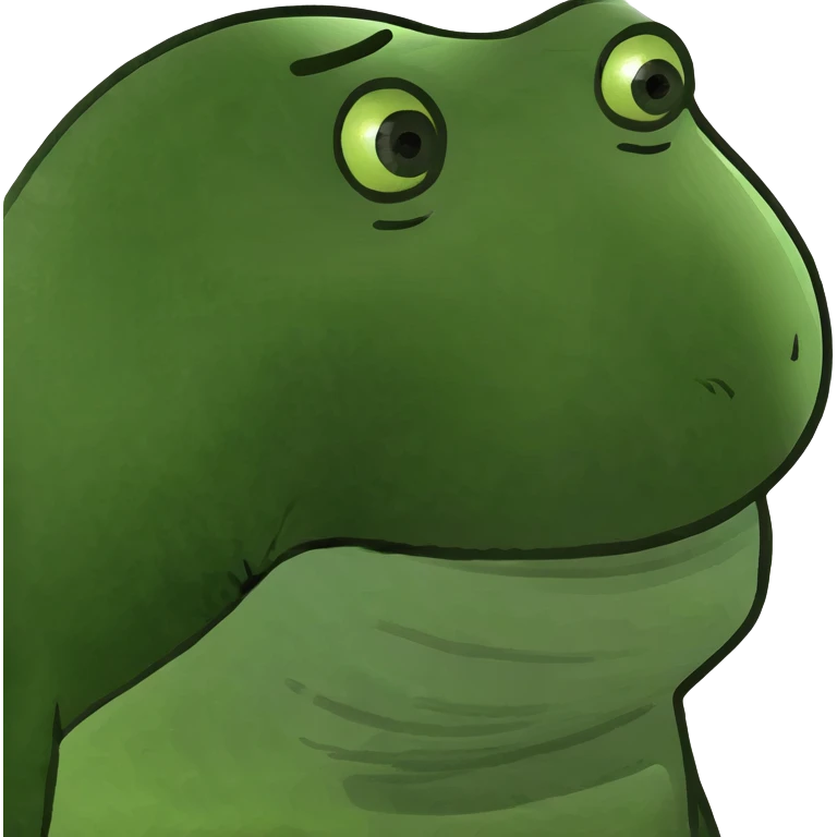 A black person emoji