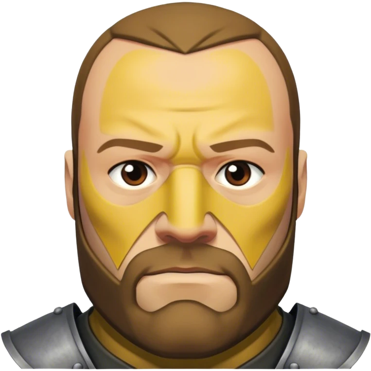 Gregor Clegane from game of thrones emoji