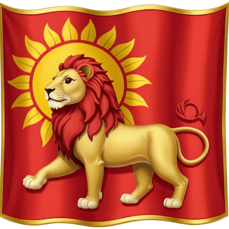 پرچم شیرخورشید ایران emoji