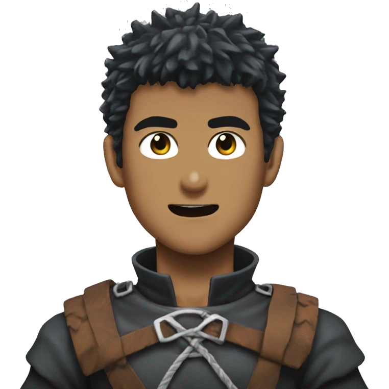 Berserk anime Guts character emoji
