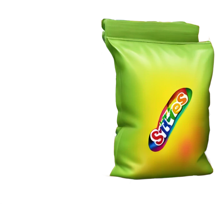 I need a bag of skittles emoji