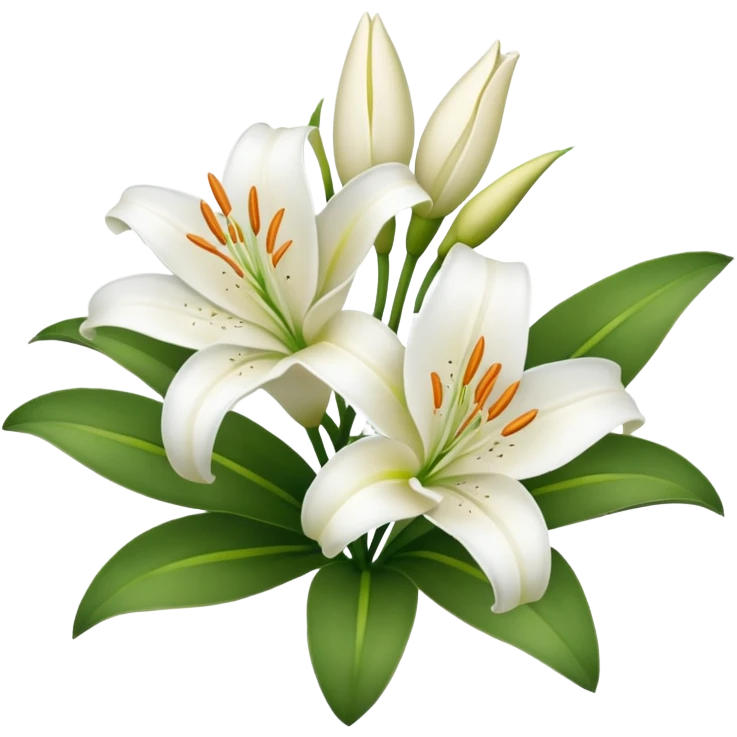 Lilies emoji