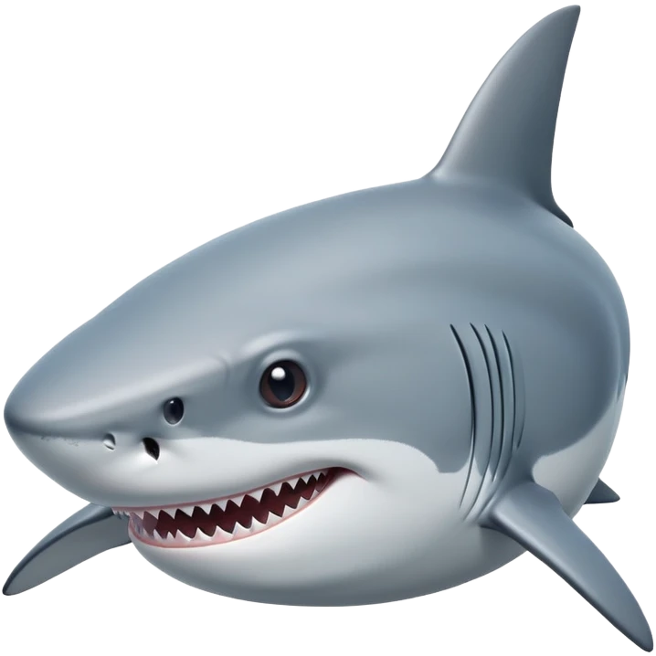 Female shark emoji