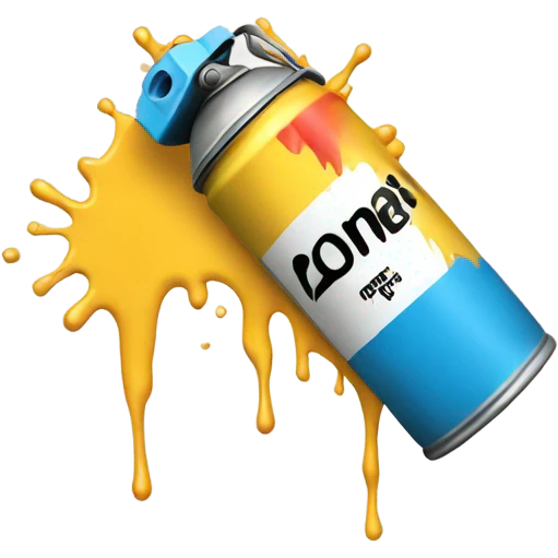 spray paint can emoji