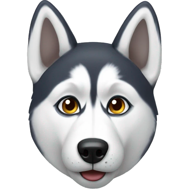 Husky headshot  emoji