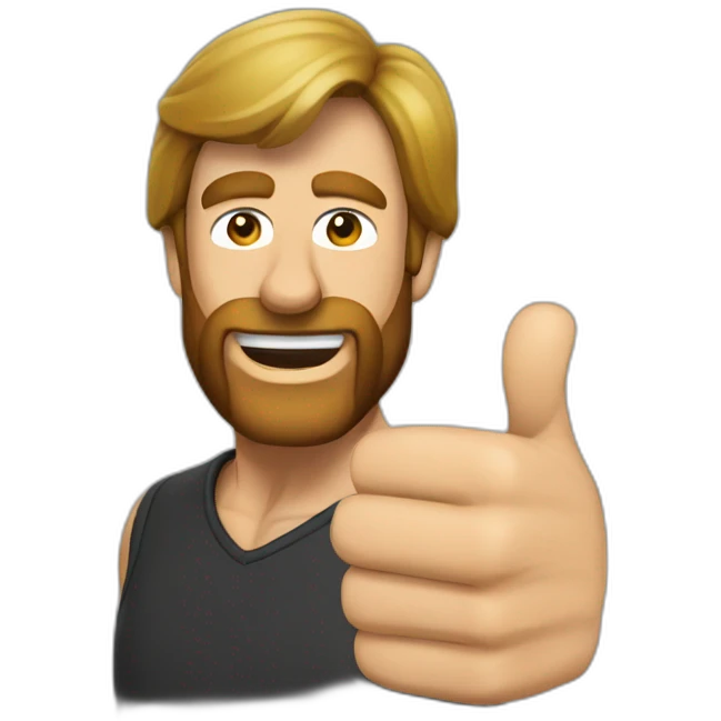 chuck-norris-thumbs-up emoji