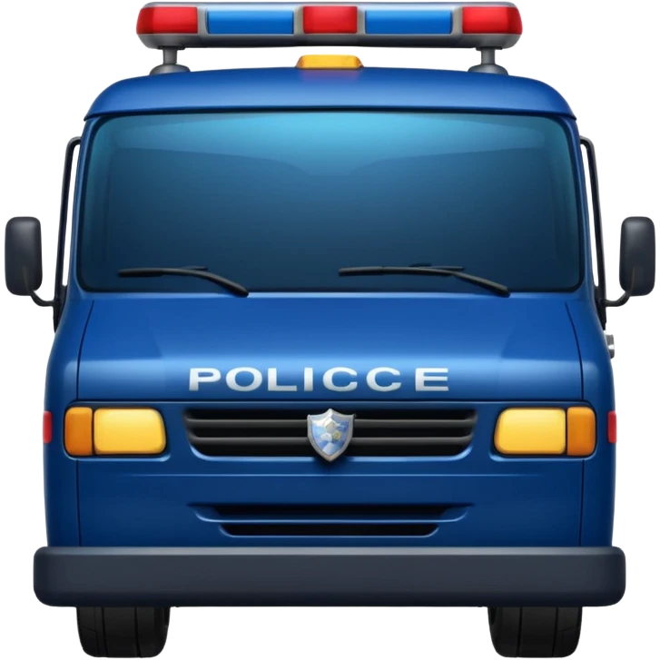 police van emoji
