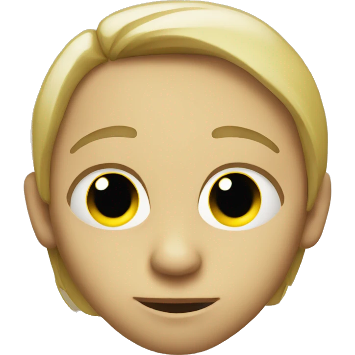 A yellow side-eye emoji emoji