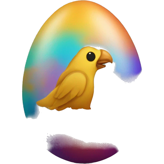 dyed easter egg emoji