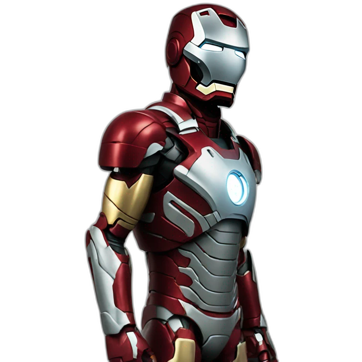 Ironman with tanos emoji