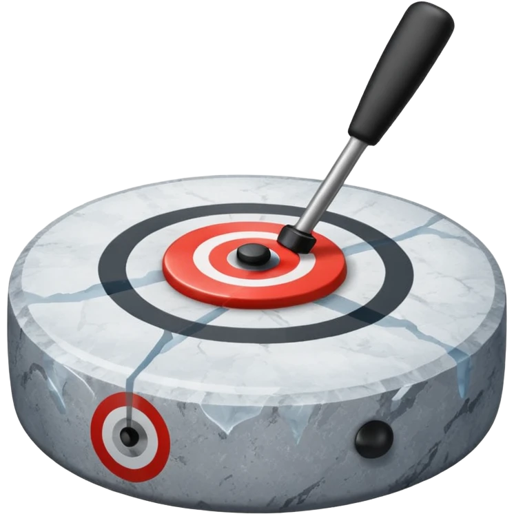 target curling emoji