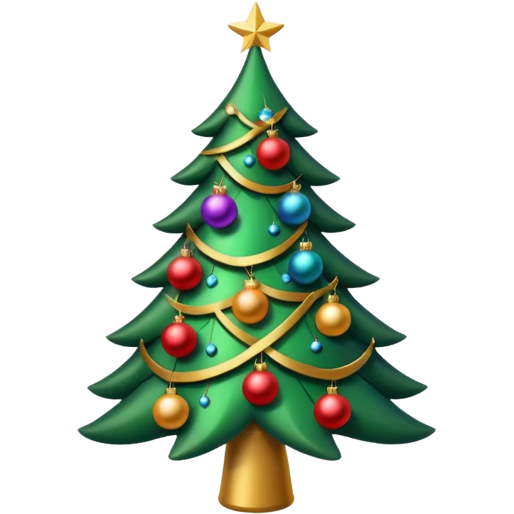 Christmas tree emoji