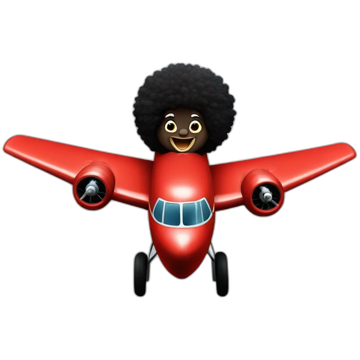 Golliwog is an airplane emoji
