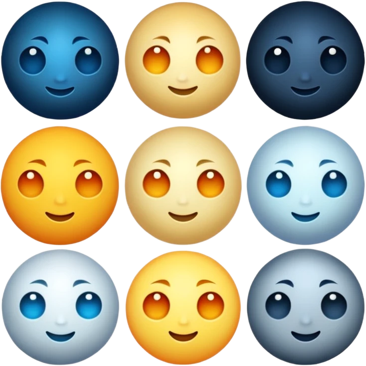 Moon Phases emoji