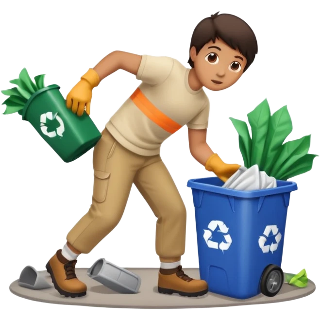 Do you take the trash out emoji