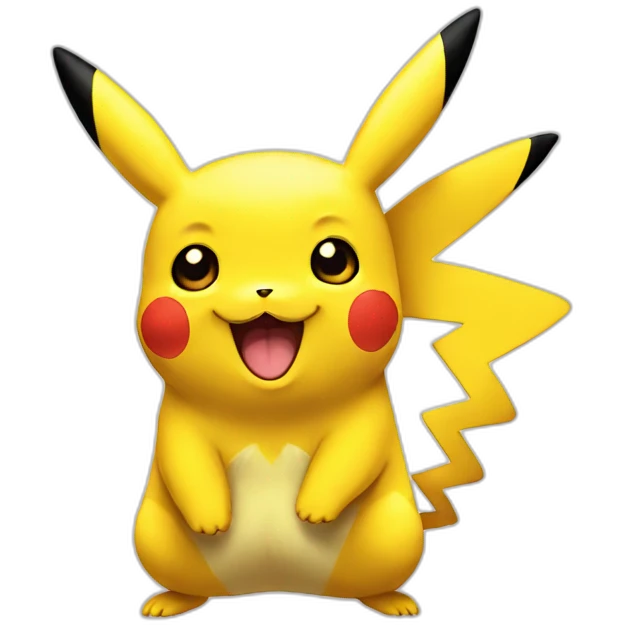 pikachu happy emoji