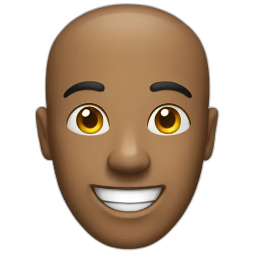 happy head of web emoji