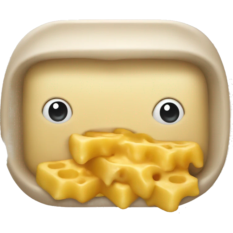 Baked Macaroni and cheese  emoji
