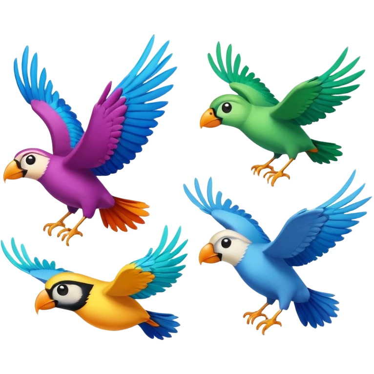 Birds emoji