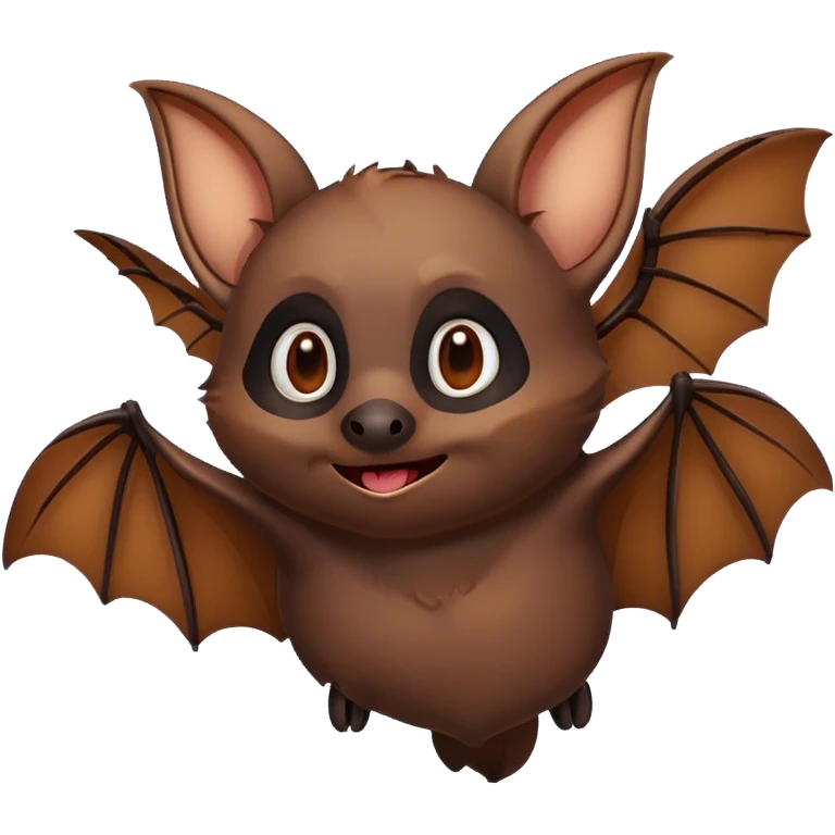 cutr bat flying emoji