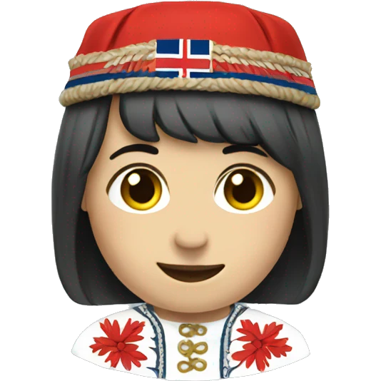 Norwegian national dress emoji