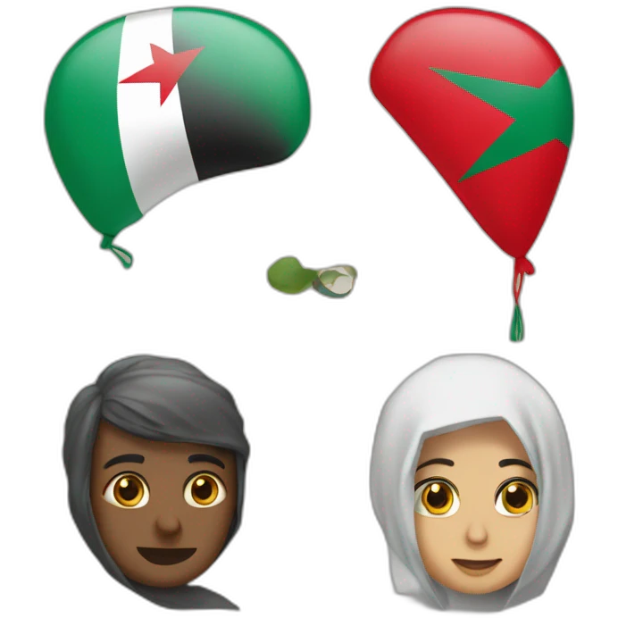 Palestine et turquie emoji