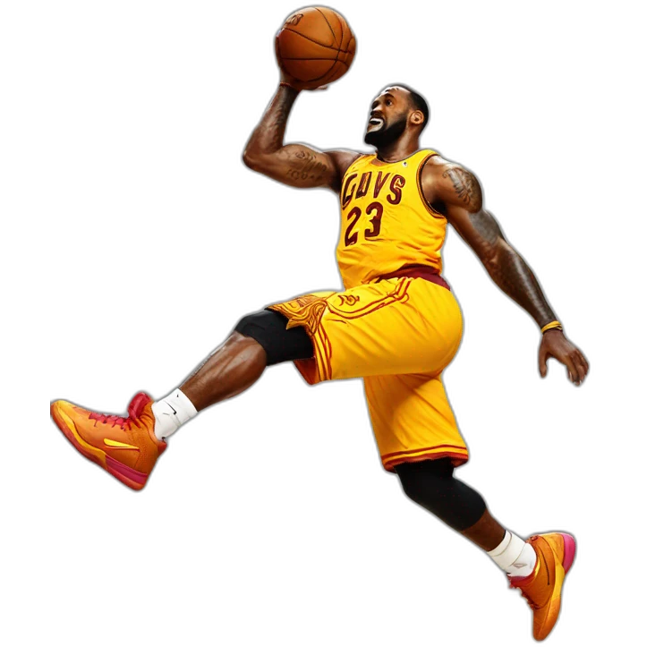 lebronjames-dunking emoji