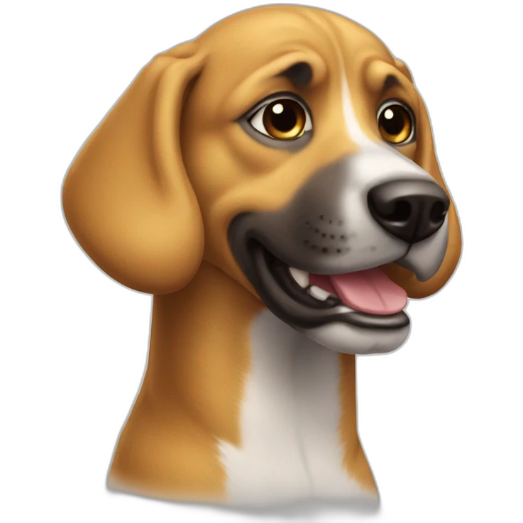Cool dog emoji