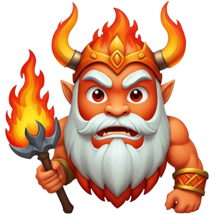 Fire Giant emoji