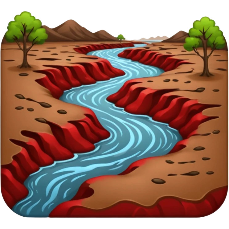 Red river emoji