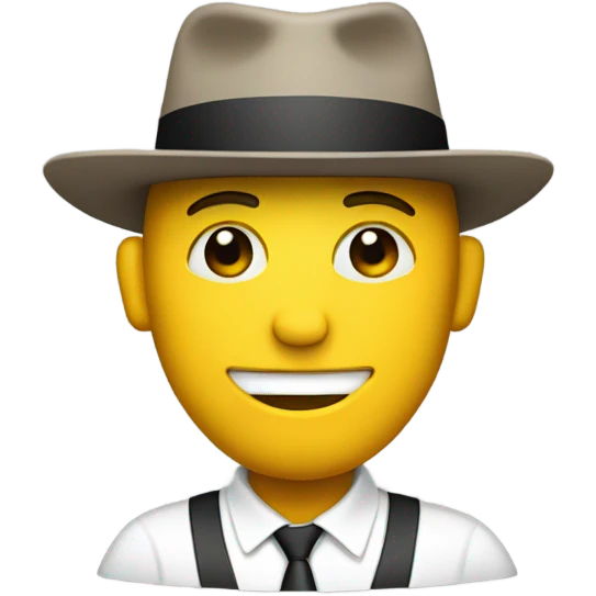 Stick with hat emoji
