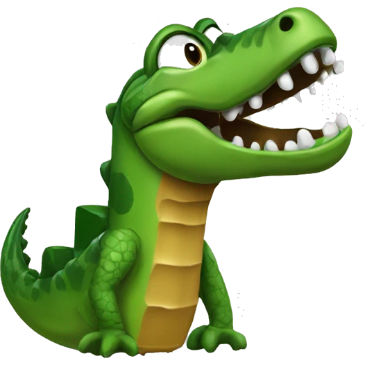 DRILLing cocodrile emoji